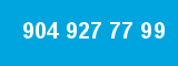 904 927 77 99